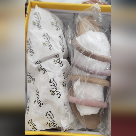 Sbicca - Alysheba Low Heel Strappy Sandal in Pastel Multi (NIB) - Picture 7 of 7